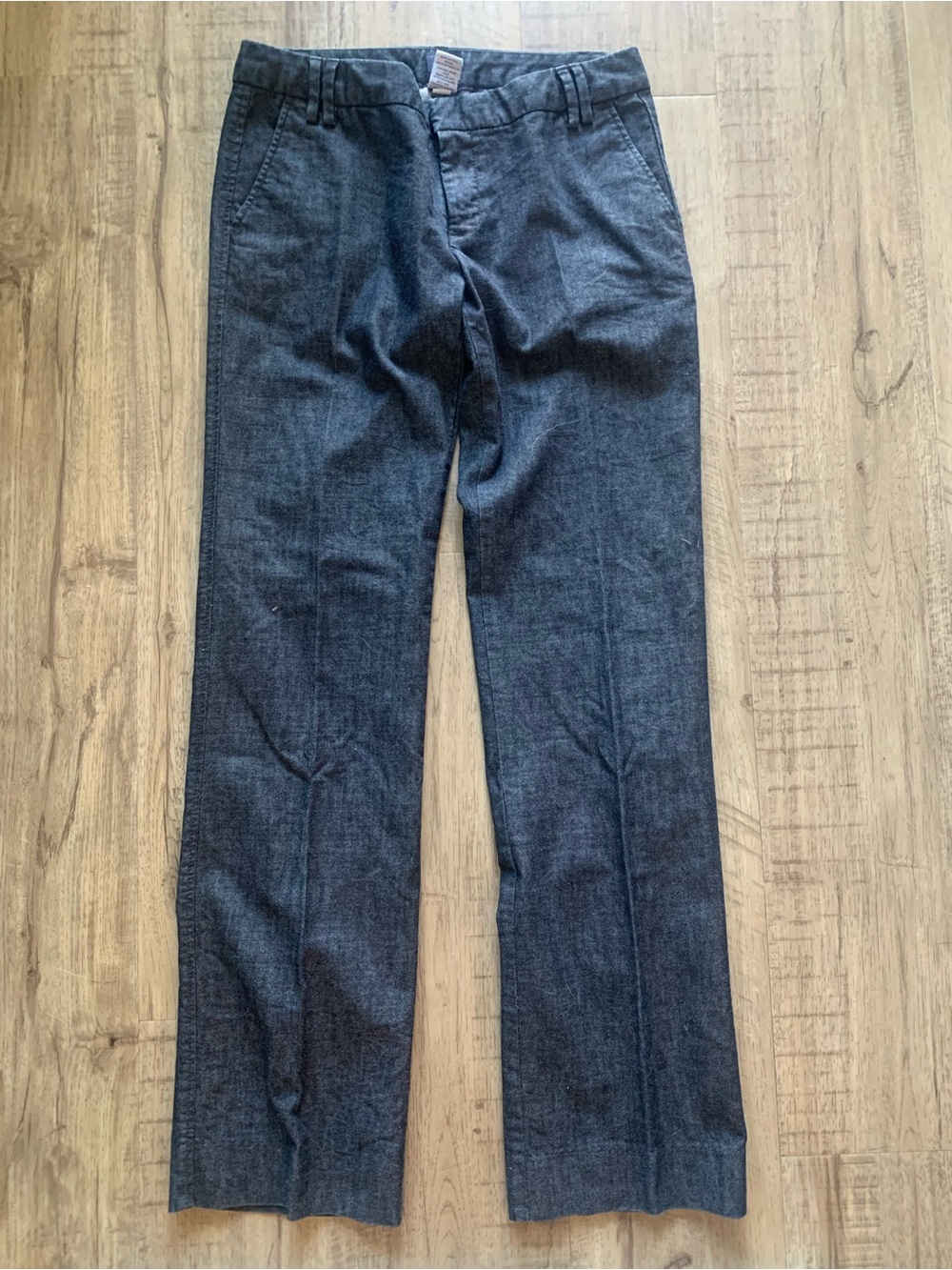 GAP Dark Denim Mid-rise Dress Pant